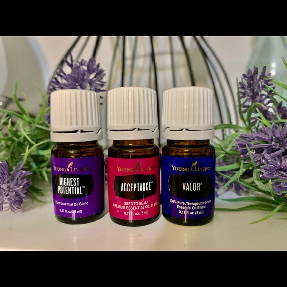 Essential oil bundle, Valor, Highest Potential, Acceptance